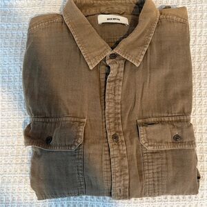Buck Mason Light Brown Shirt